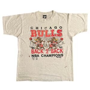 1991 -1992 Back To Back Chicago Bulls Nba Championship T-Shirt